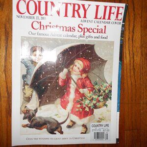 Country Life (UK) 2013 Christmas Special with Advent Calendar cover